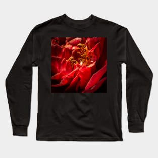 Camelia Close Up Long Sleeve T-Shirt